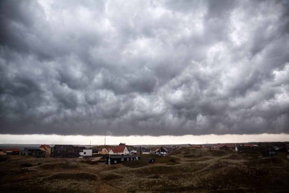 Uvejr over klitmøller