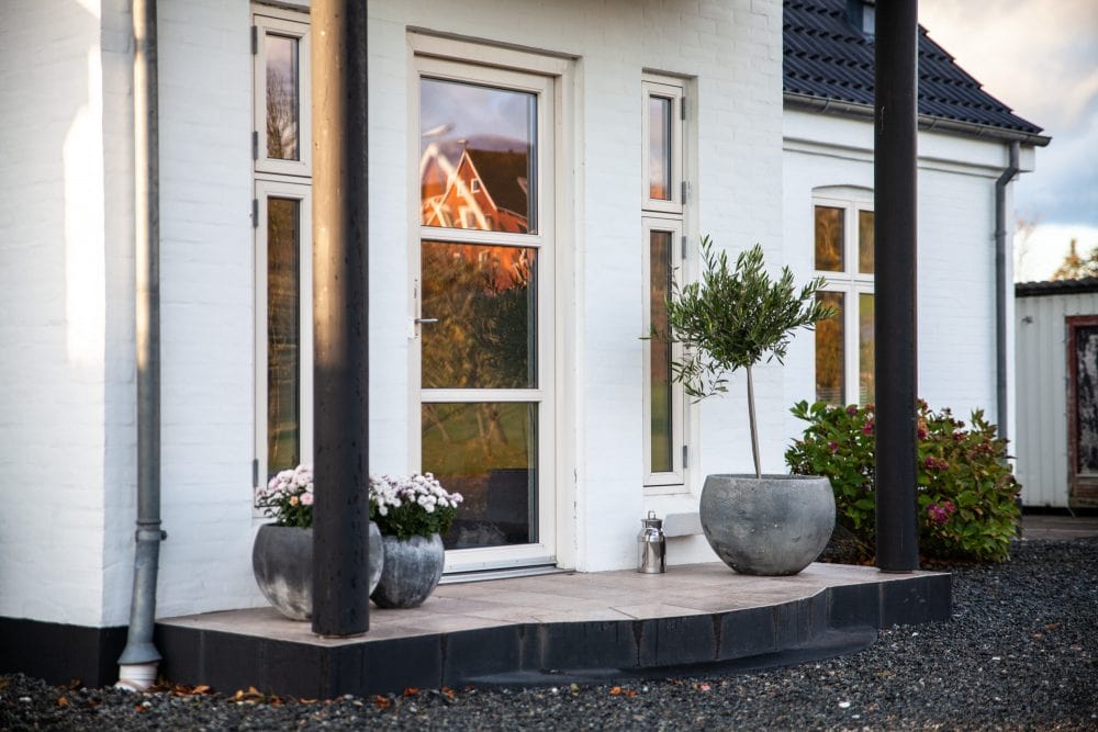 et hvidt hus